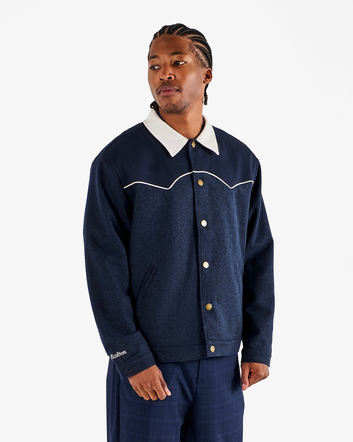 Bettinardi Western Jacket - Maritime Blue Malbon Men