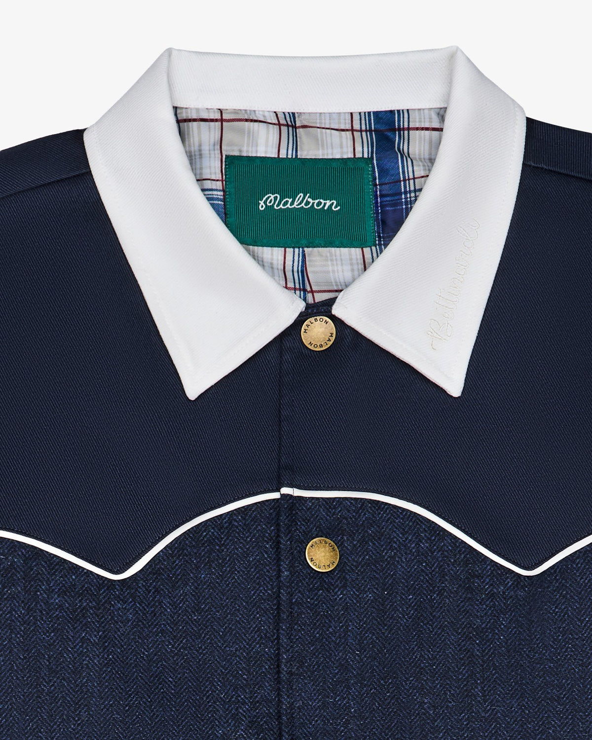 Bettinardi Western Jacket - Maritime Blue Malbon Men