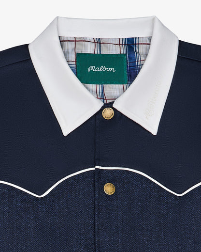 Bettinardi Western Jacket - Maritime Blue Malbon Men