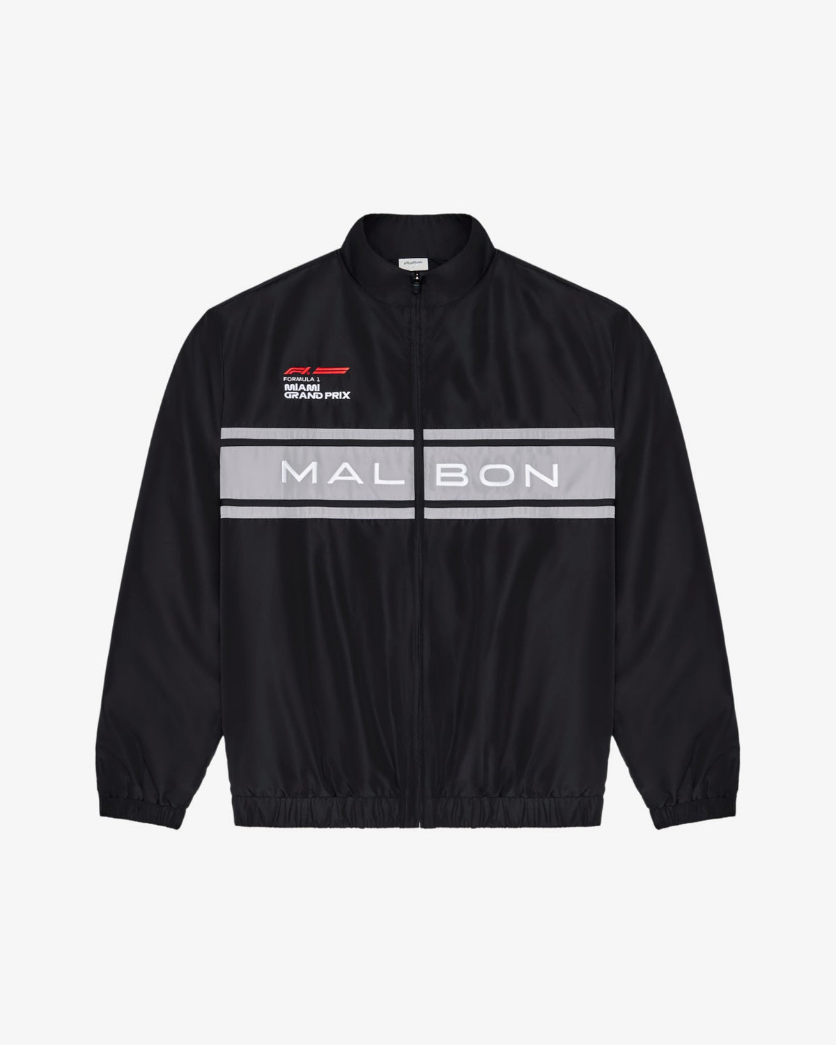Trackline Jacket - Black Beauty Malbon Men