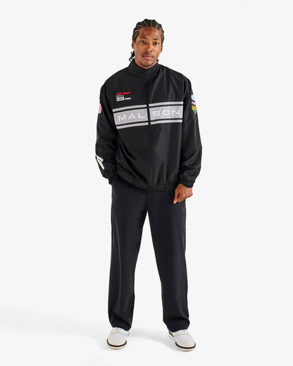 Trackline Jacket - Black Beauty Malbon Men