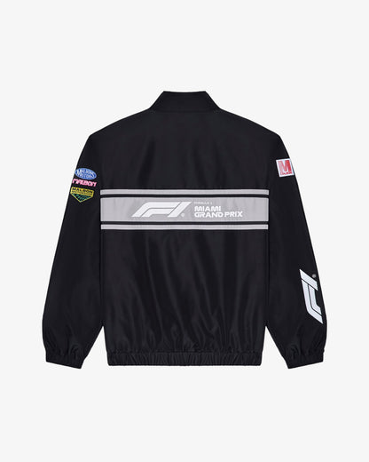 Trackline Jacket - Black Beauty Malbon Men