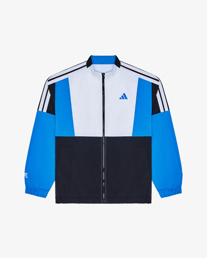 Adidas Beyond Twistweave Full-Zip Windbreaker - Black Malbon Men