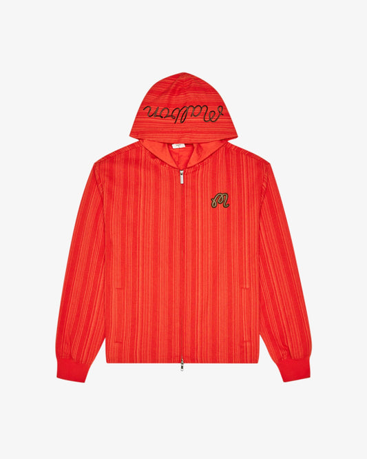 Arena Jacket - Grenadine Red Stripe Malbon Men