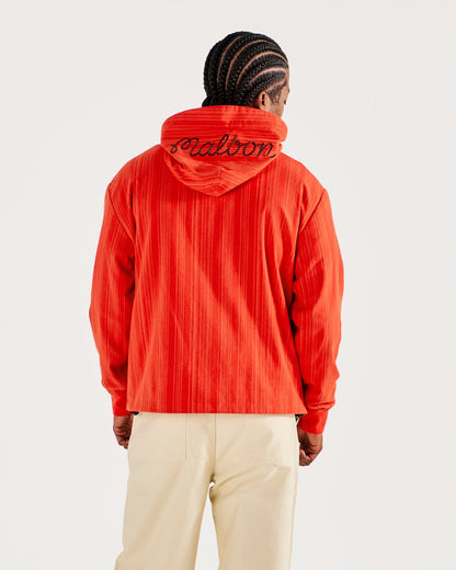 Arena Jacket - Grenadine Red Stripe Malbon Men