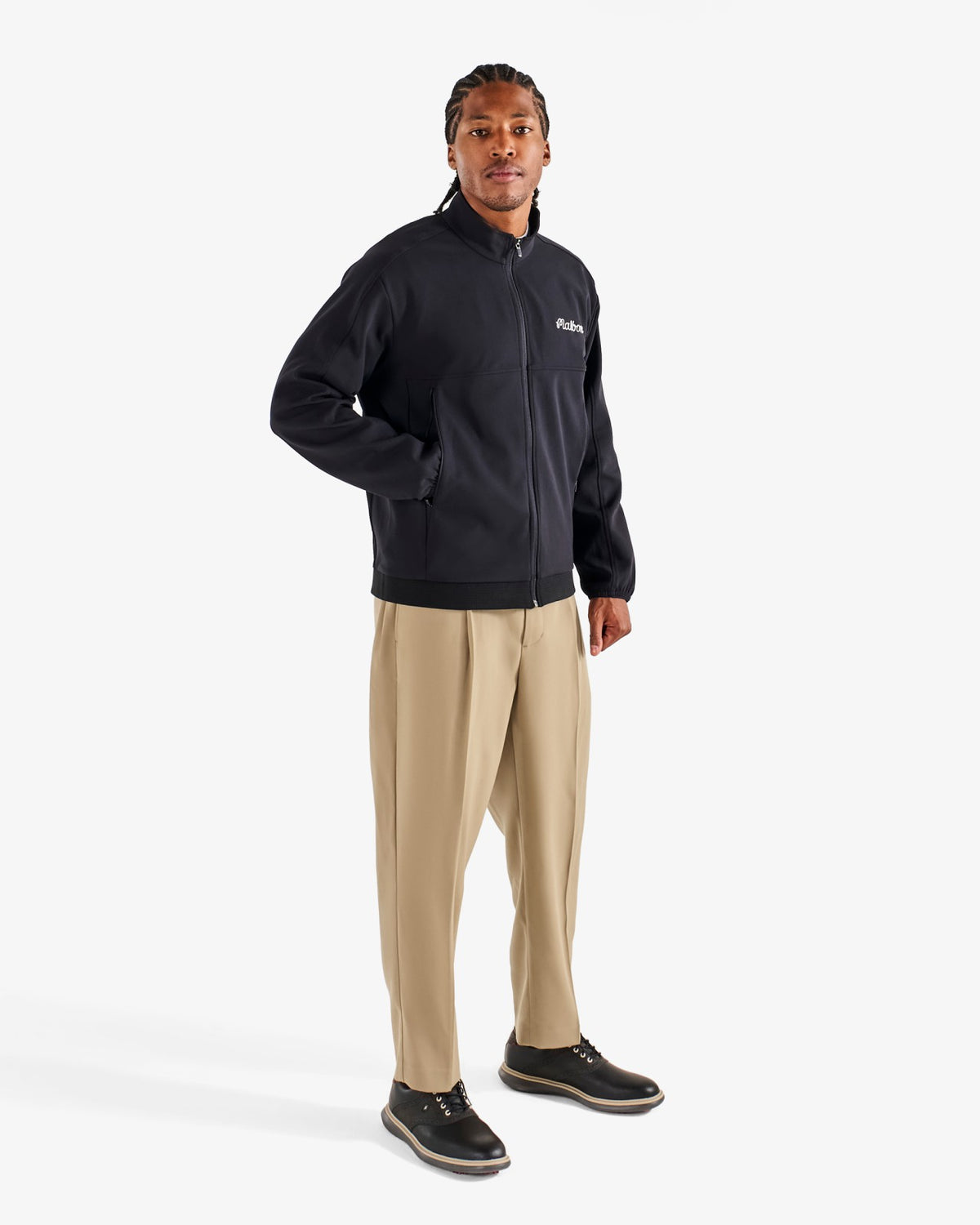 Studio Seoul Softshell Jacket - Black Malbon Men