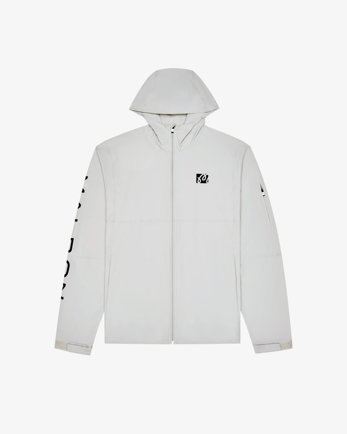 Performance Full Zip Shell Jacket - Silver Malbon Men