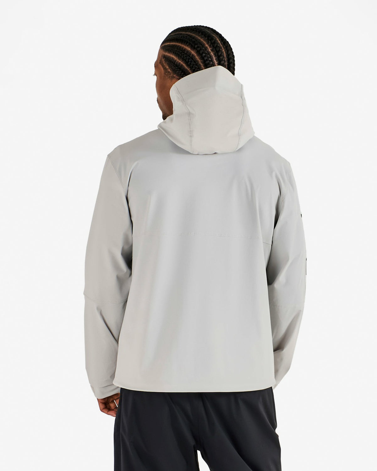 Performance Full Zip Shell Jacket - Silver Malbon Men