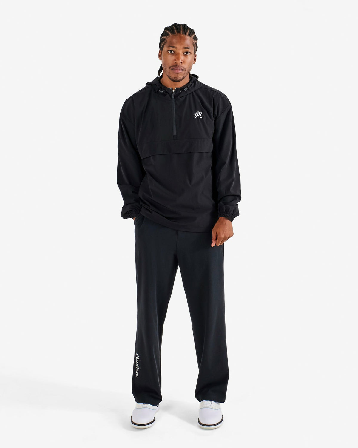 Ridge Anorak - Black Malbon Men