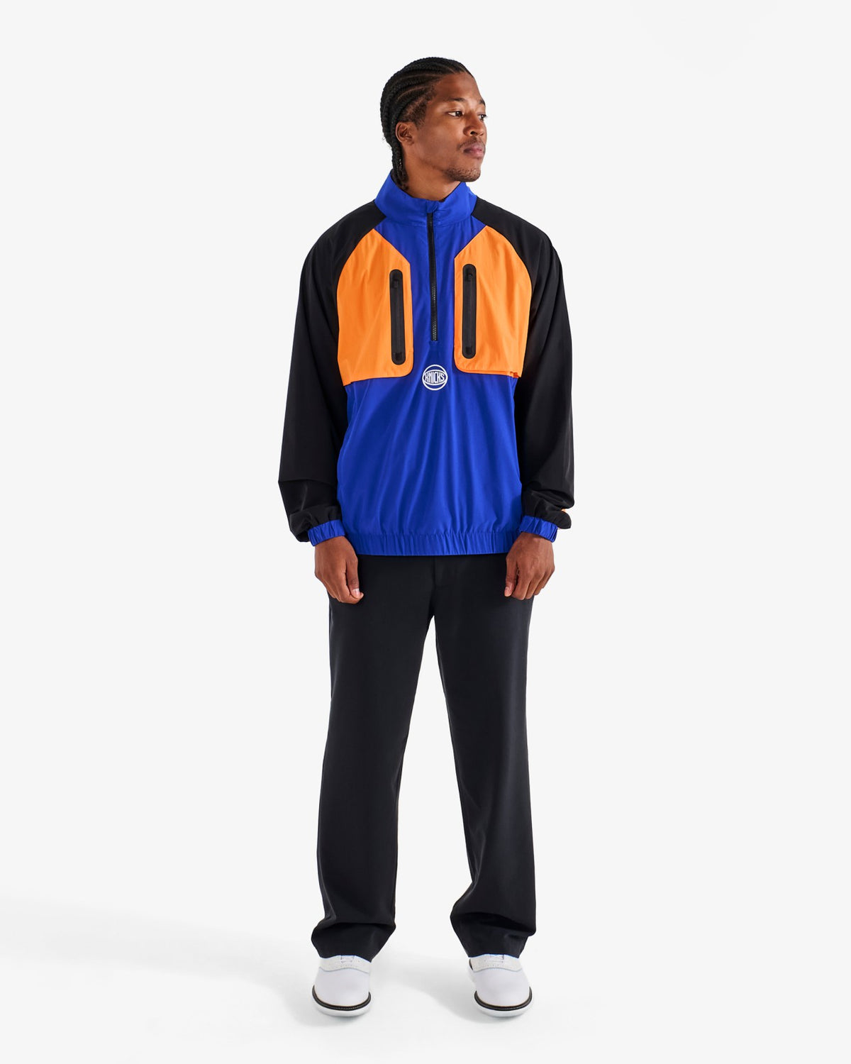 Knicks Pullover - Dark Blue Malbon Men