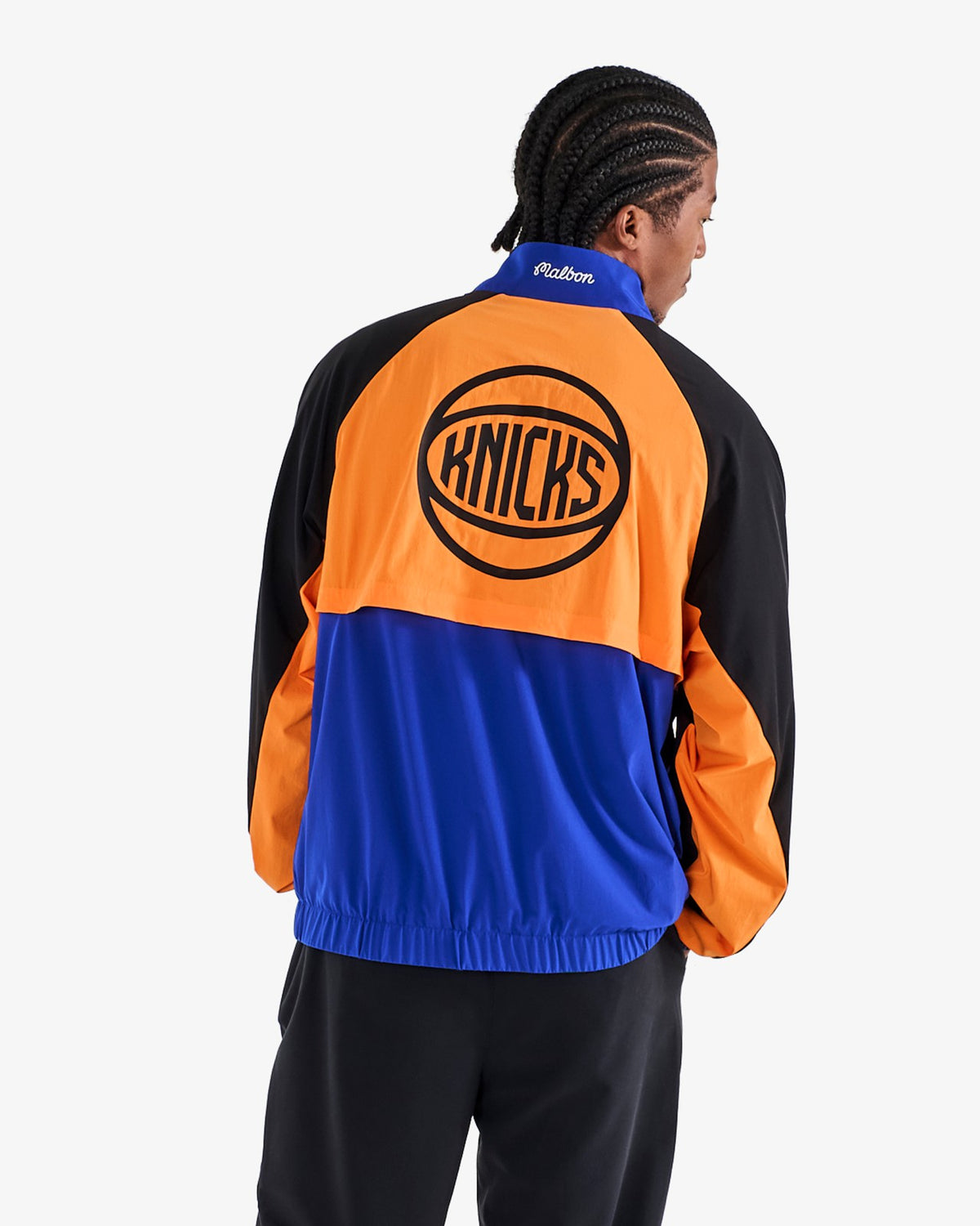 Knicks Pullover - Dark Blue Malbon Men