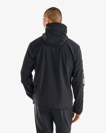 Performance Full Zip Shell Jacket - Black Malbon Men