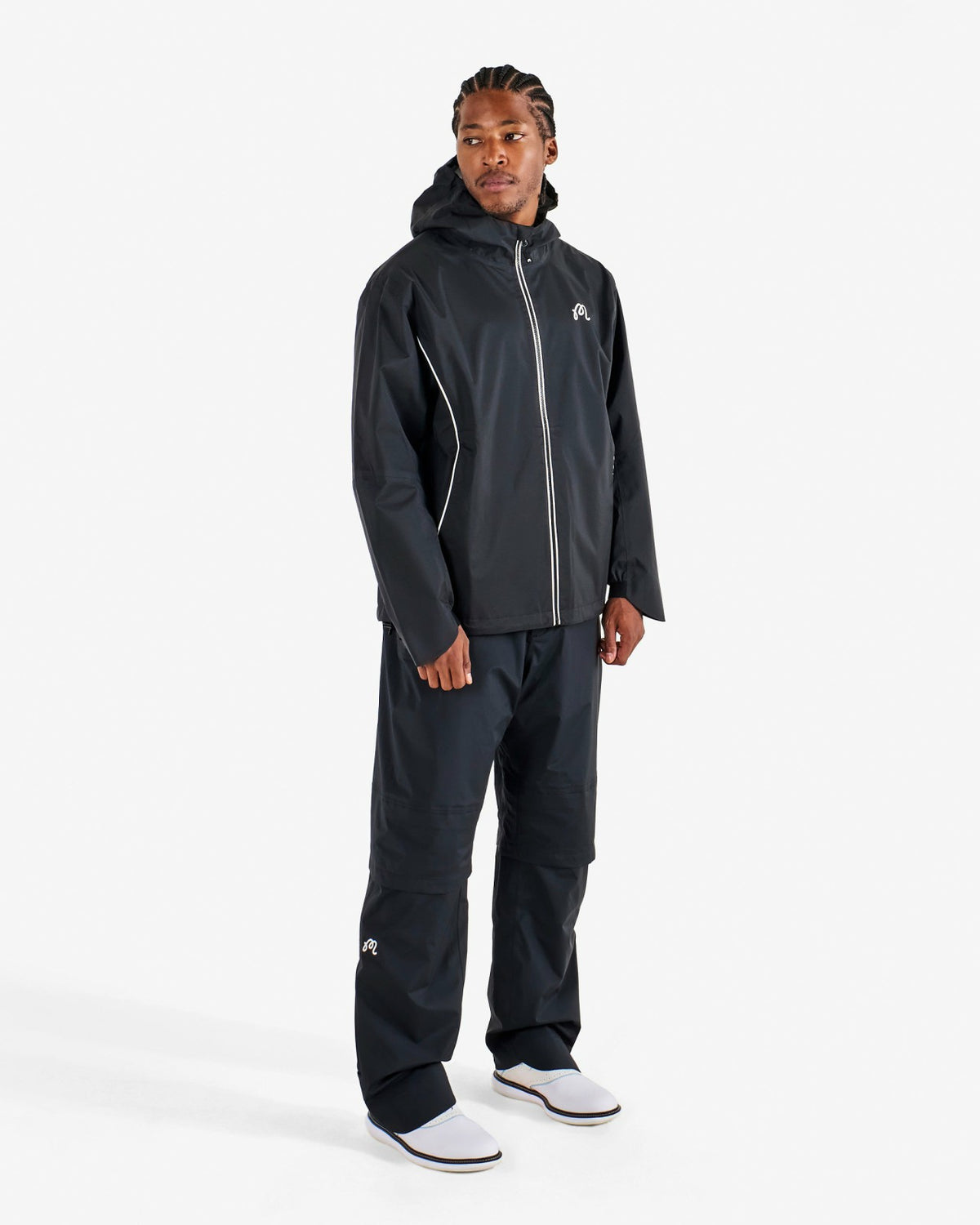 Cloudburst Rain Jacket - Black Malbon Men