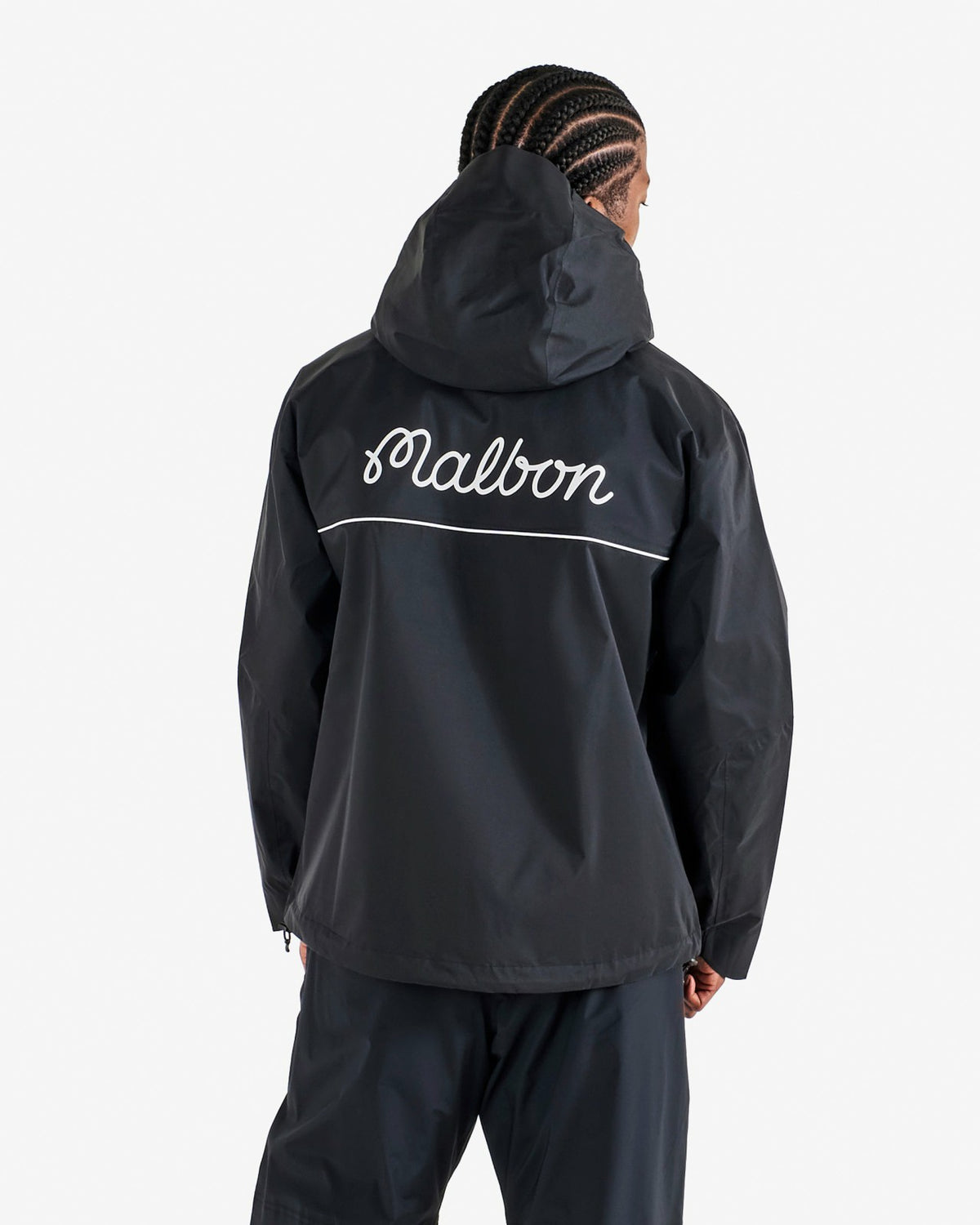 Cloudburst Rain Jacket - Black Malbon Men