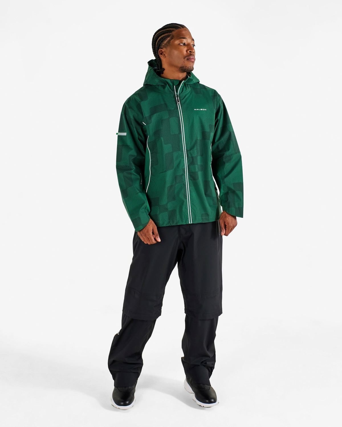Performance Full Zip Rain Jacket - Eden Malbon Men