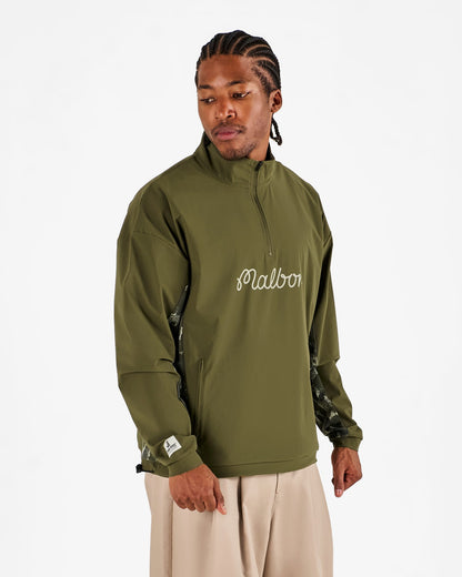 Tour Divot Camo Performance Shell Jacket - Bark Camo Malbon Men