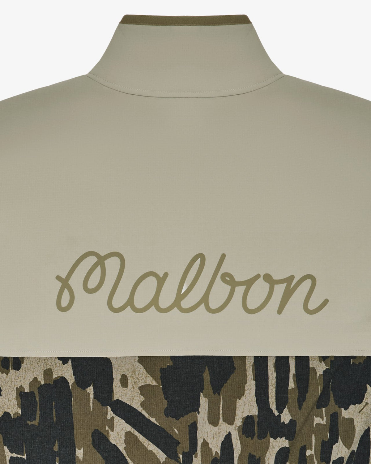 Tour Divot Camo Sherpa Jacket - Bark Camo Malbon Men