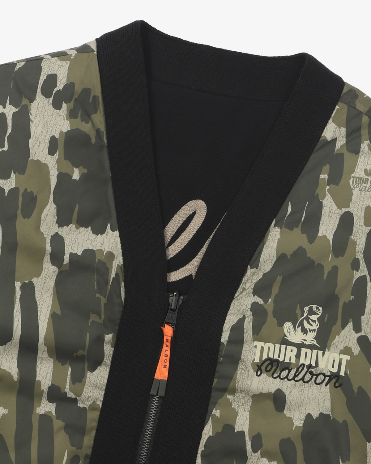 Studio Seoul Tour Divot Reversible Padded Jacket - Camo Malbon Men