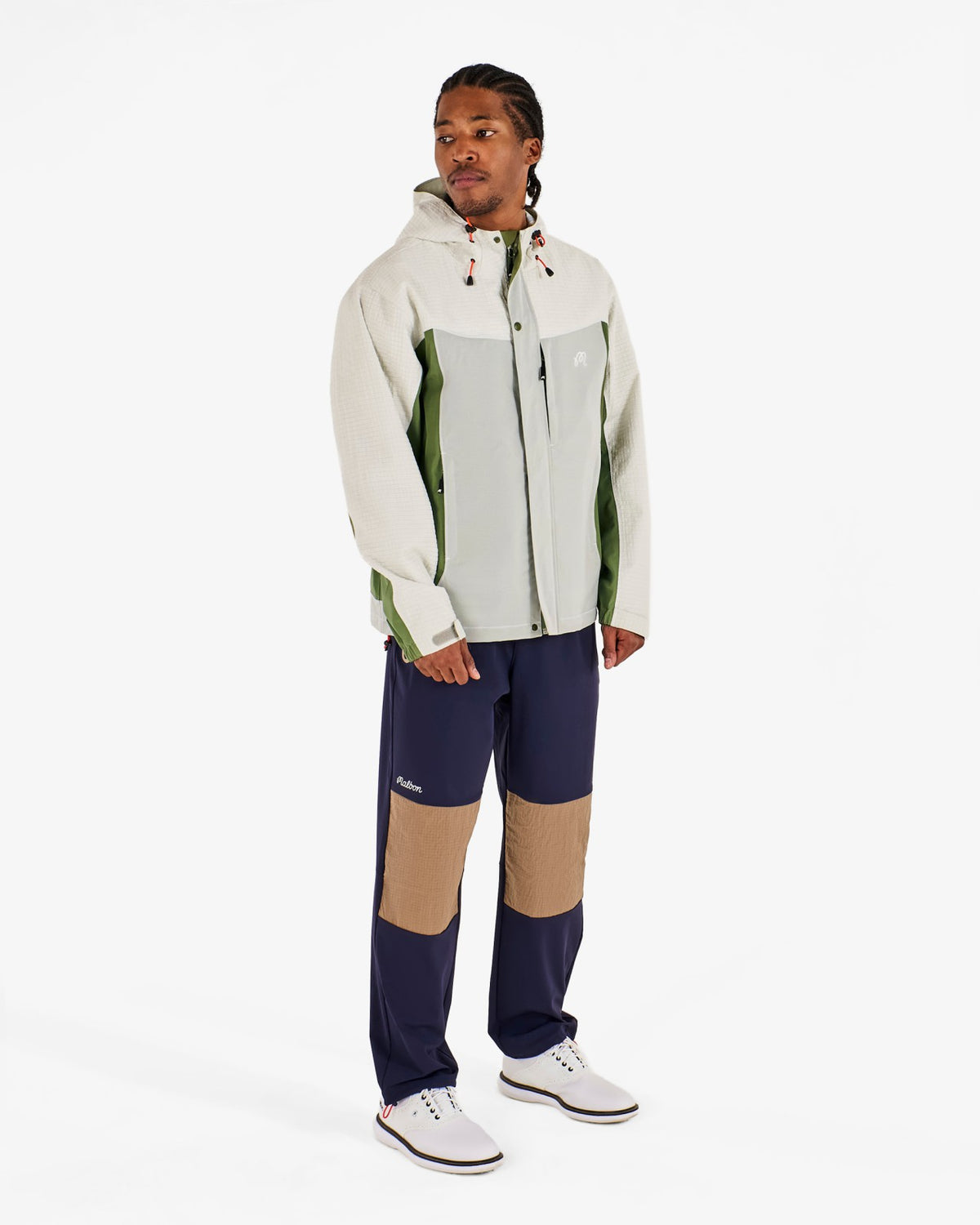 Torrey Pines Rain Jacket - Silver Green / Moss Malbon Men