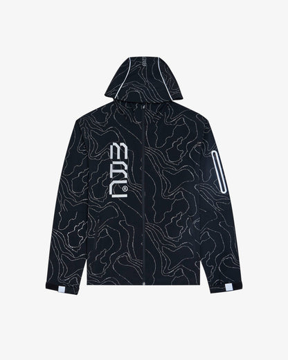Mrc Shell Jacket - Jet Black Malbon Men