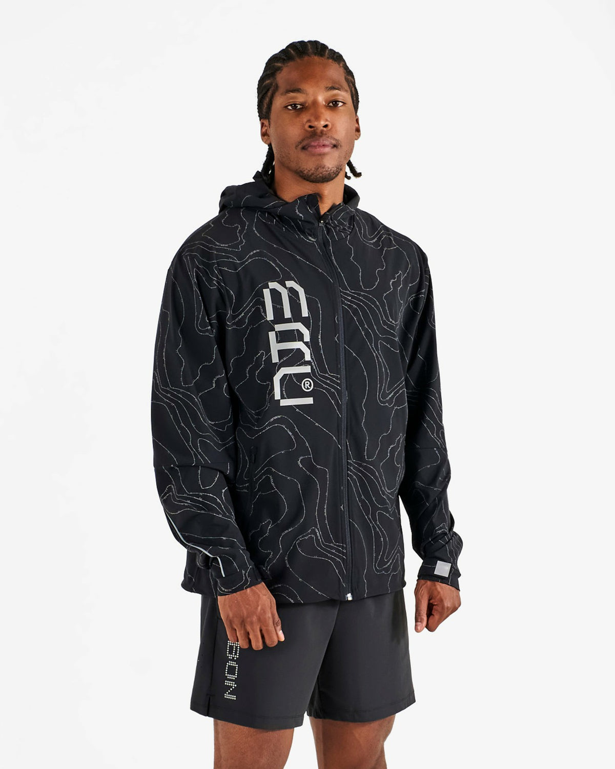 Mrc Shell Jacket - Jet Black Malbon Men