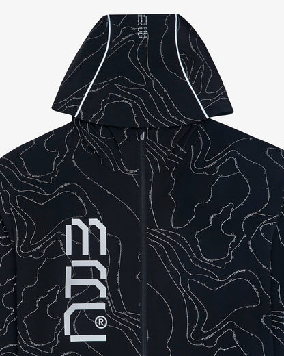 Mrc Shell Jacket - Jet Black Malbon Men