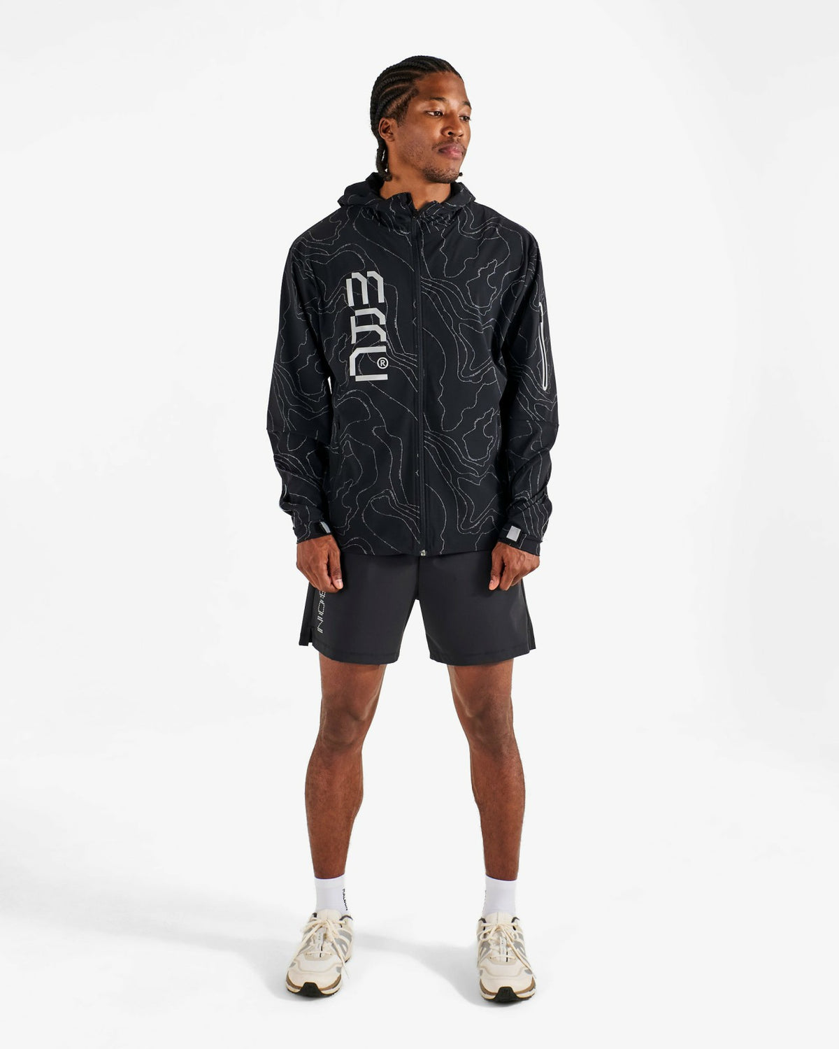 Mrc Shell Jacket - Jet Black Malbon Men