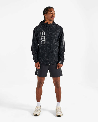 Mrc Shell Jacket - Jet Black Malbon Men