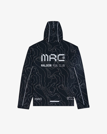 Mrc Shell Jacket - Jet Black Malbon Men