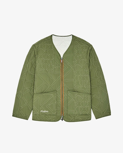 Guarapo Reversible Jacket - Olivine / Cream Malbon Men