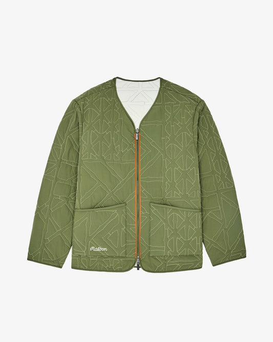 Guarapo Reversible Jacket - Olivine / Cream Malbon Men
