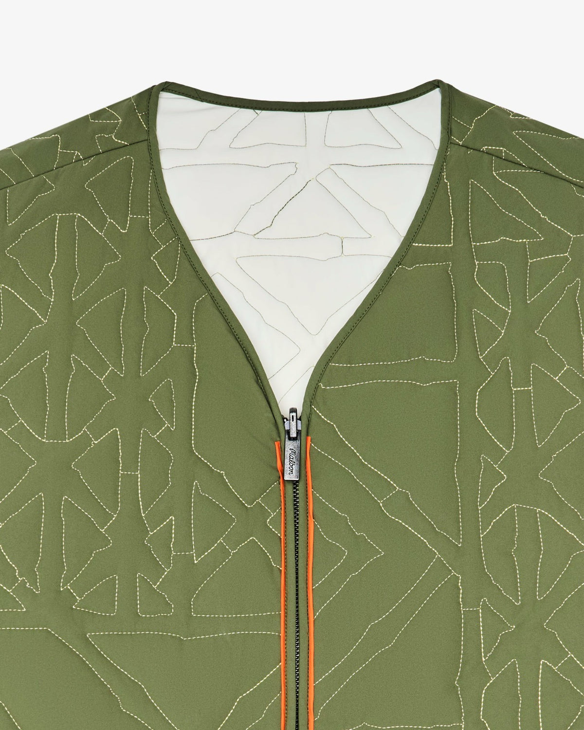 Guarapo Reversible Jacket - Olivine / Cream Malbon Men