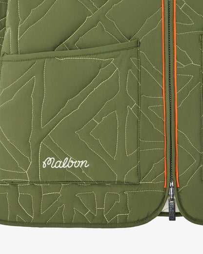 Guarapo Reversible Jacket - Olivine / Cream Malbon Men