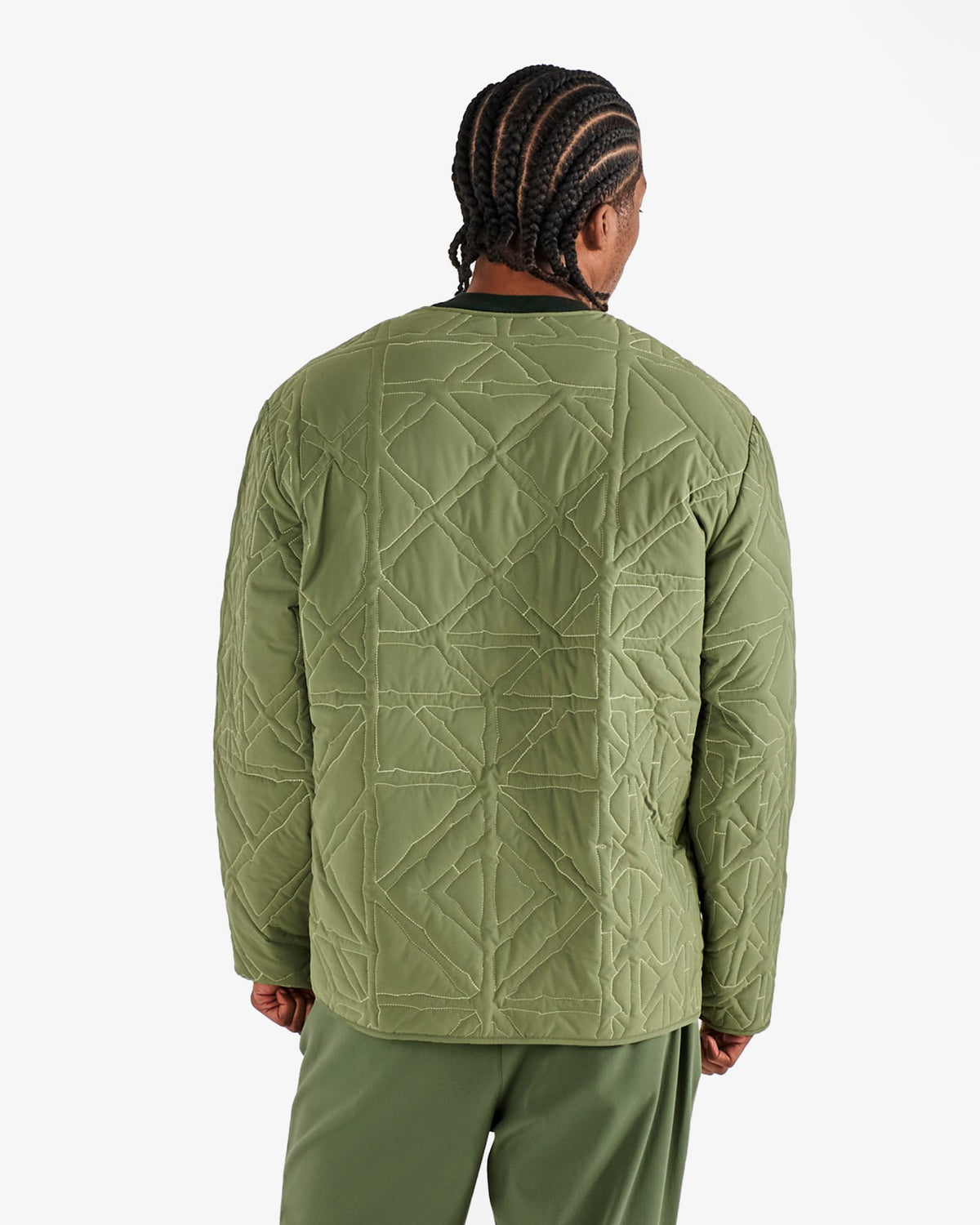 Guarapo Reversible Jacket - Olivine / Cream Malbon Men