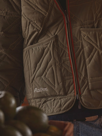Guarapo Reversible Jacket - Olivine / Cream Malbon Men