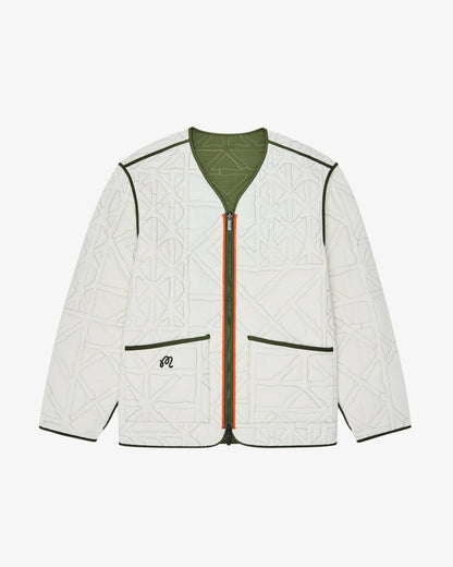Guarapo Reversible Jacket - Olivine / Cream Malbon Men