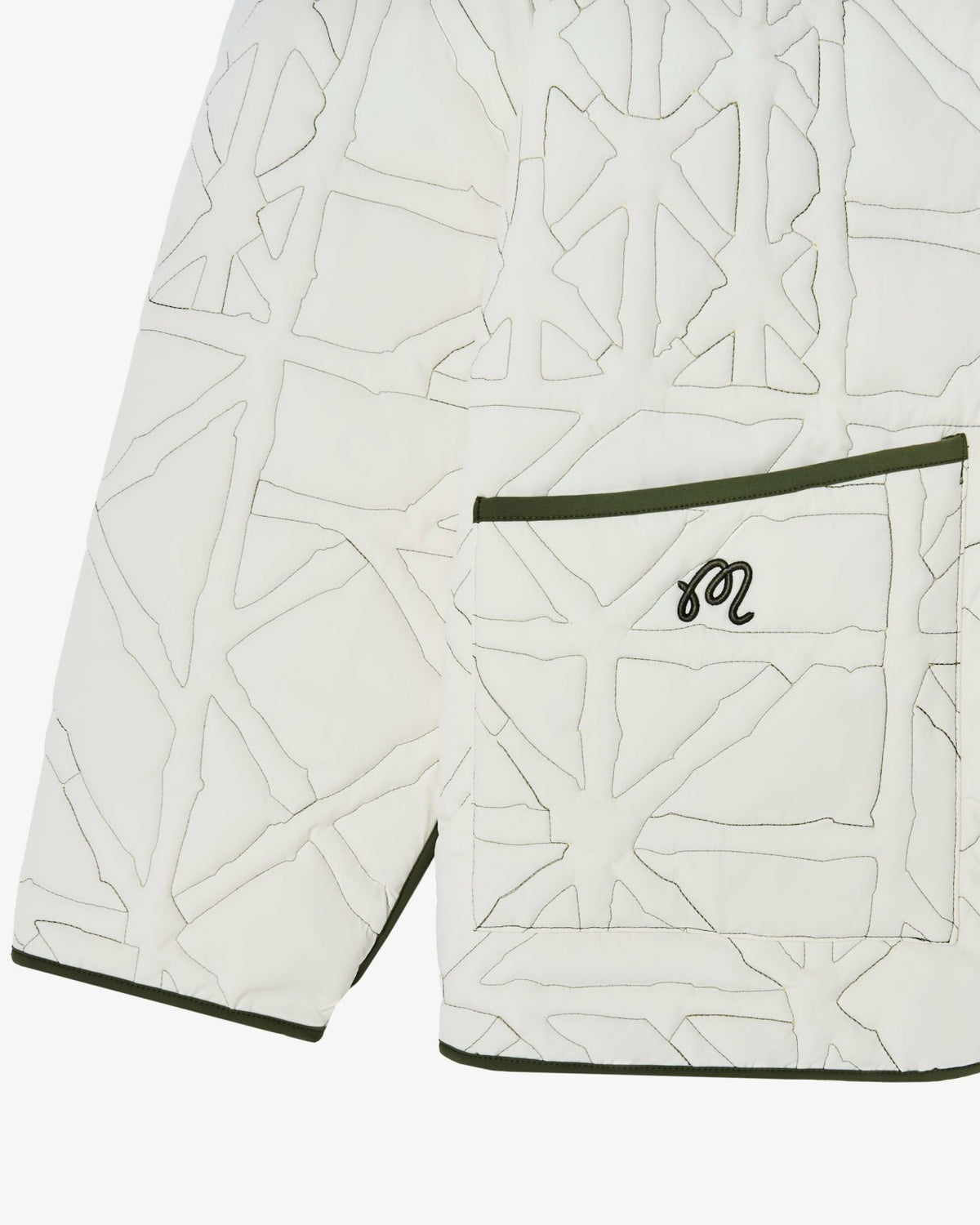 Guarapo Reversible Jacket - Olivine / Cream Malbon Men
