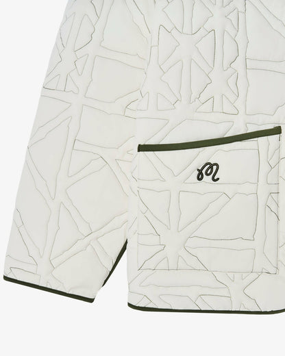 Guarapo Reversible Jacket - Olivine / Cream Malbon Men