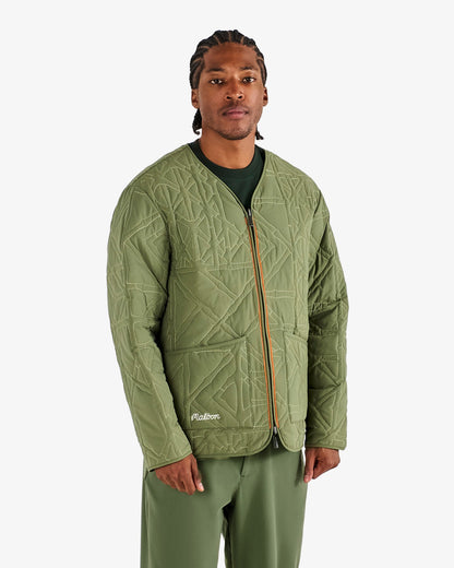 Guarapo Reversible Jacket - Olivine / Cream Malbon Men