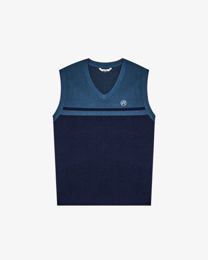 Bettinardi Sweater Vest - Maritime Blue Malbon Men