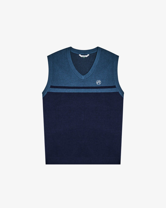 Bettinardi Sweater Vest - Maritime Blue Malbon Men