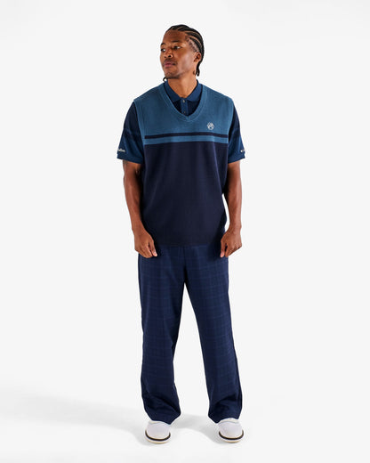 Bettinardi Sweater Vest - Maritime Blue Malbon Men