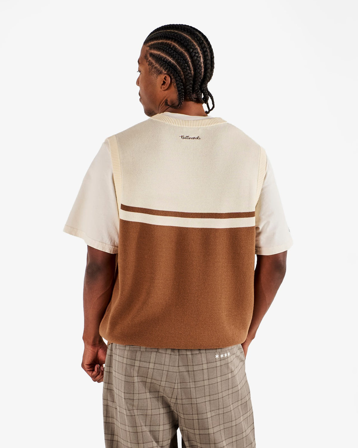 Bettinardi Sweater Vest - Rubber Malbon Men
