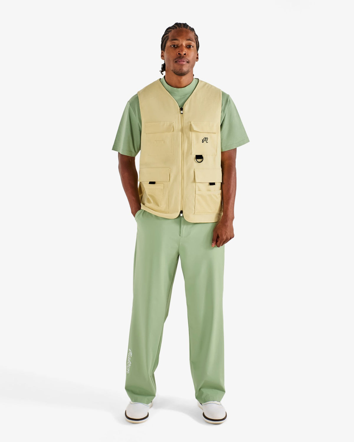 Bird Watching Vest - Aloe Wash Malbon Men