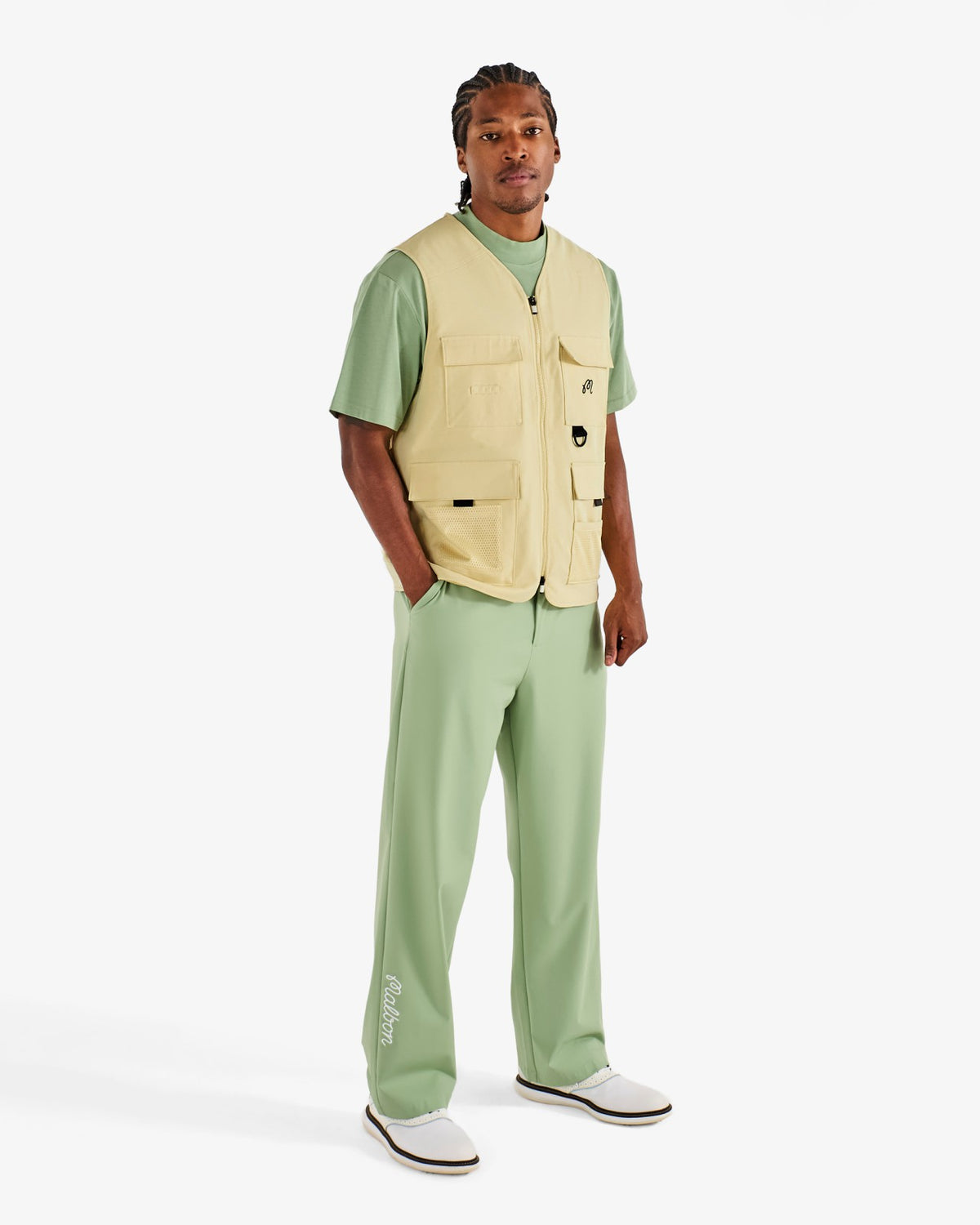 Bird Watching Vest - Aloe Wash Malbon Men