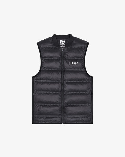 Mrc Padded Vest - Jet Black Malbon Men