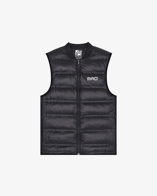 Mrc Padded Vest - Jet Black Malbon Men