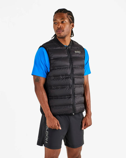 Mrc Padded Vest - Jet Black Malbon Men
