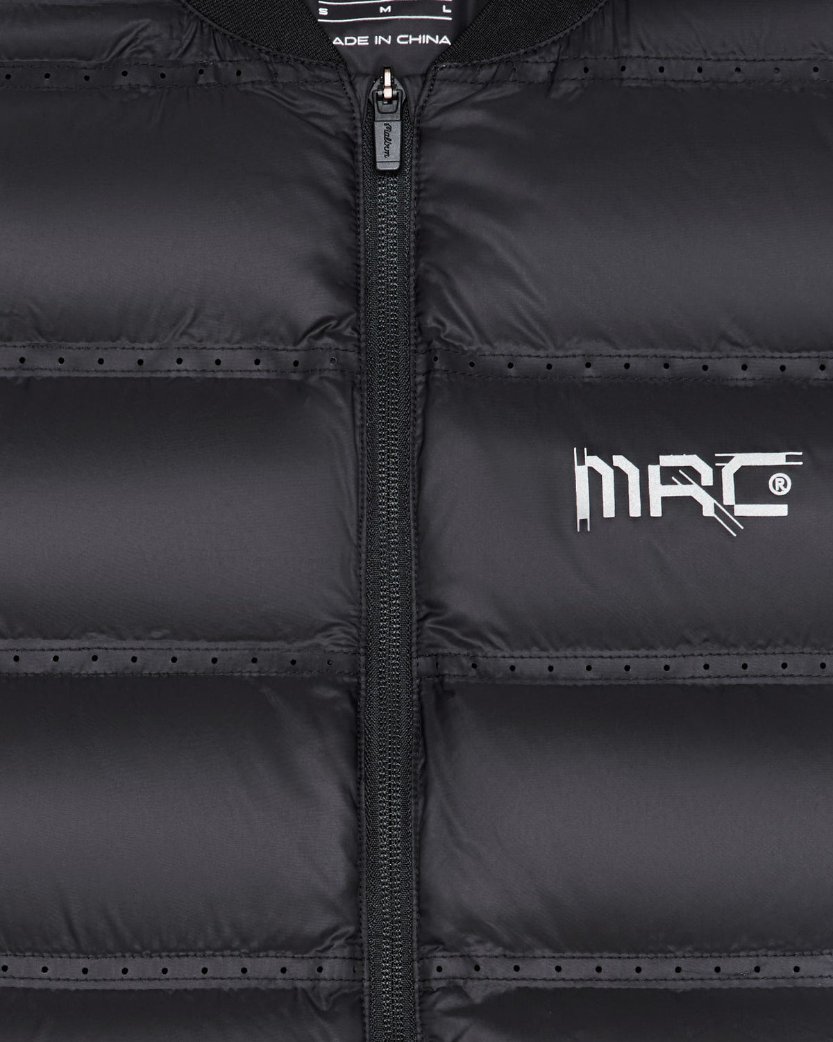 Mrc Padded Vest - Jet Black Malbon Men