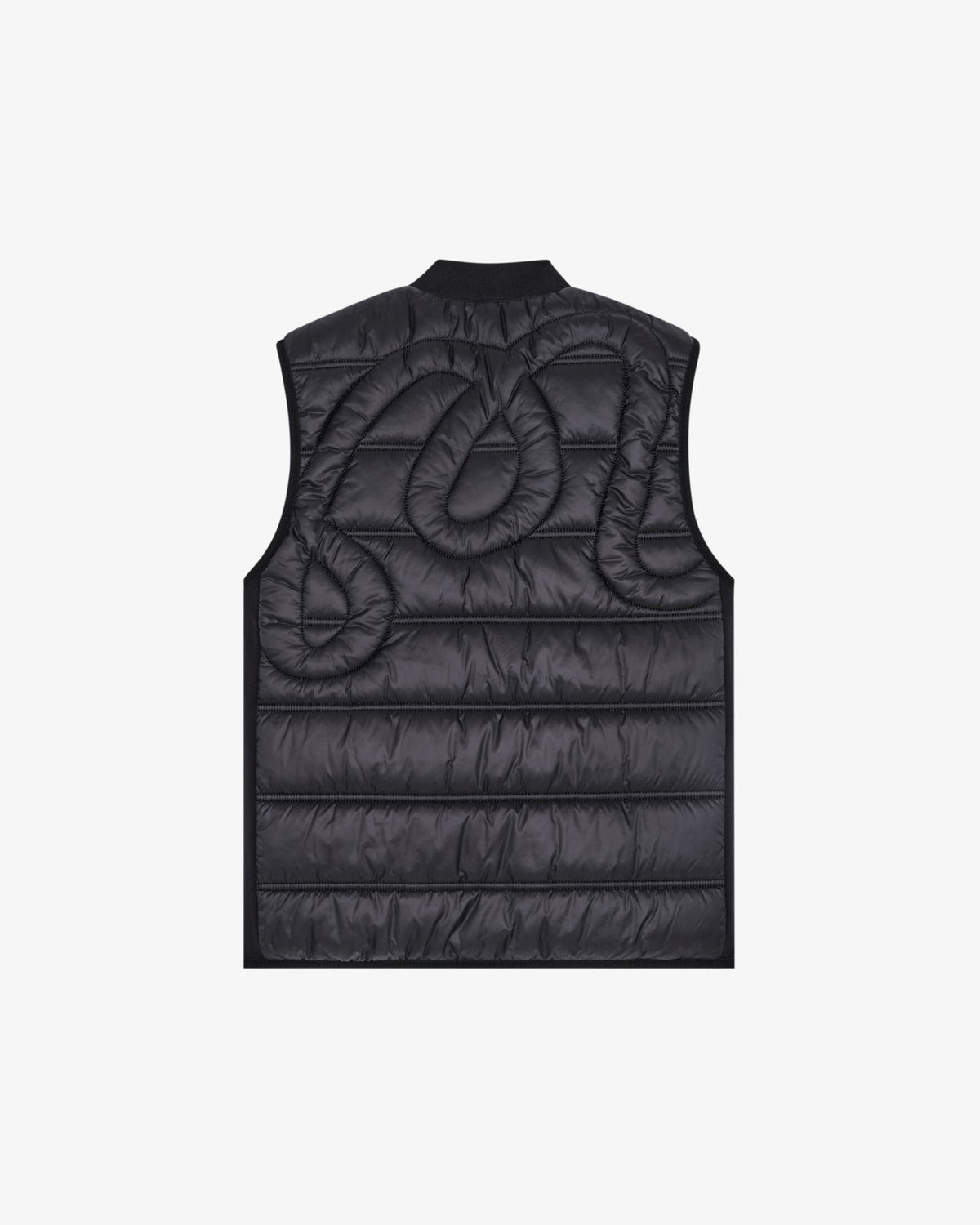 Mrc Padded Vest - Jet Black Malbon Men